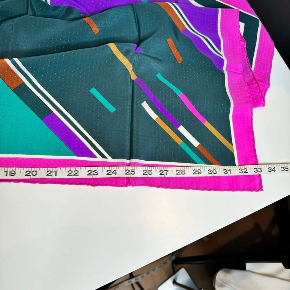 BAYRON MILANO LARGE Silk Scarf In MADE IN ITALY